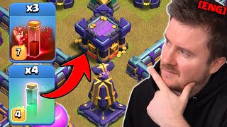 SKELETON DONUT destroys MAXED Town Hall 15 Base in a Pro Match in Clash of Clans