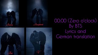 BTS - 00:00 (Zero O'Clock) - Lyrics and German translation