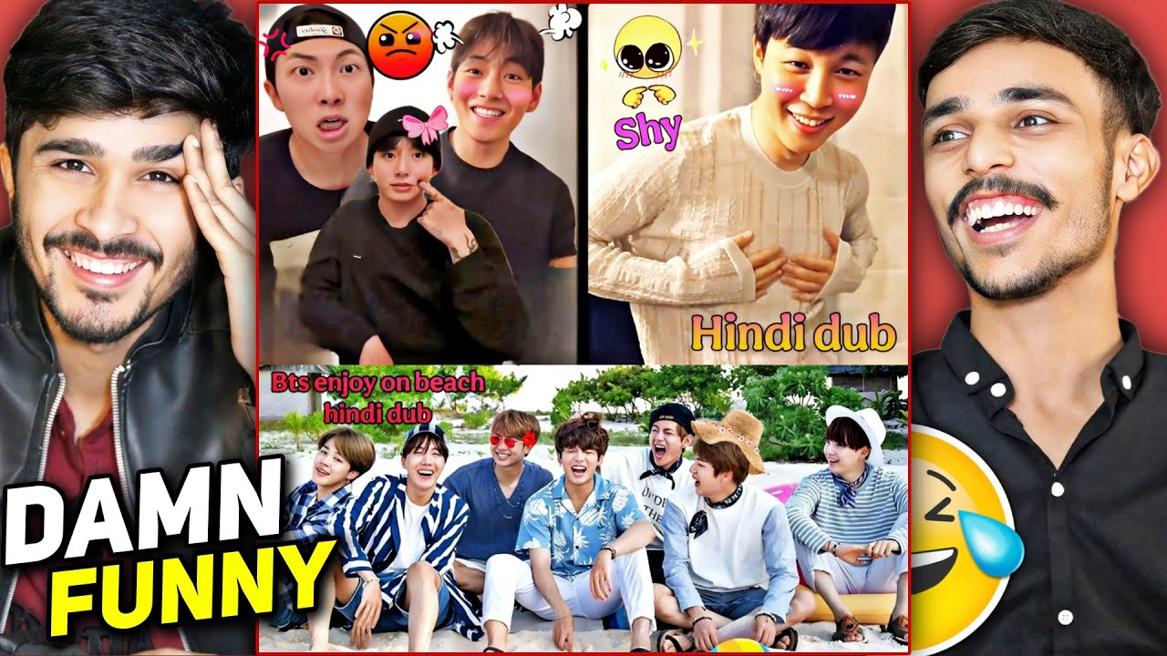 BTS Enjoy On Beach Cute Life Video Reaction 😂❤️#bts #btsfunnymoments | Kim Taehyung | Jungkook |Kpop