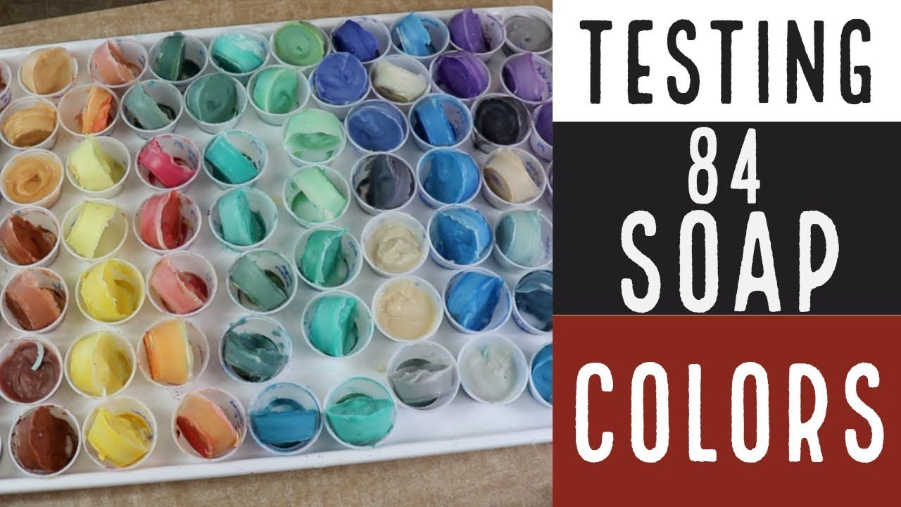 How to Test Soap Colorants - The Nova Studio