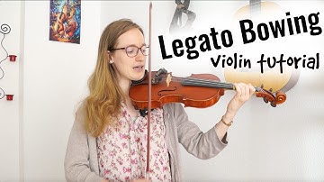 Legato Bowing on the Violin | Smooth bow changes | Tutorial (how to play)