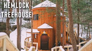 *WHIMSICAL * TINY HOUSE TREEHOUSE FULL TOUR! | The Hemlock Treehouse