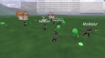 CopperCube MMORPG - Potato-server load test
