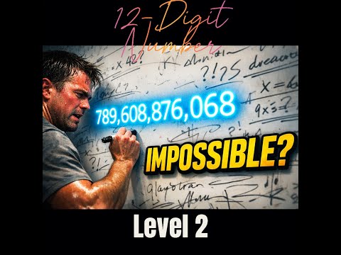 چالش عدد ۱۲ رقمی می تونی هجیش کنی سطح ۲