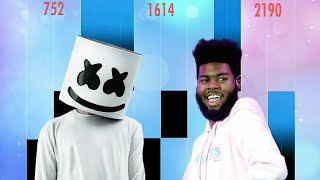 Marshmello ft. Khalid - Silence | PIANO TILES 2 | screenshot 1