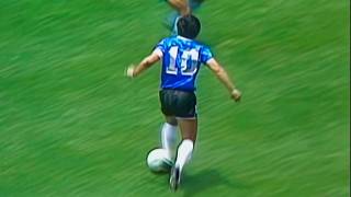 Diego Maradona 1986 Ballon Dor Level Skills, Goals, Dribbling Tricks
