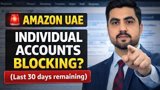 👉 Amazon UAE Account Deactivation Update 2026 | Individual Account Block Truth in Dubai | GFX Ecomer