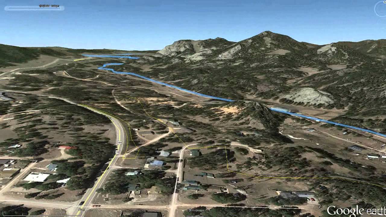 Mickelson Trail GoogleEarth Flyover Edgemont to Deadwood YouTube