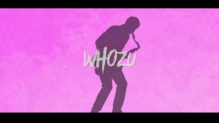 Whozu  - Mi Amor (Lyrics Video)
