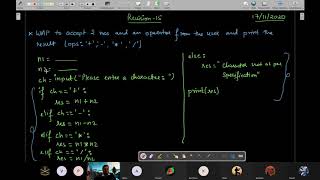 Revision Class 15 - Practice Program on if conditional statement