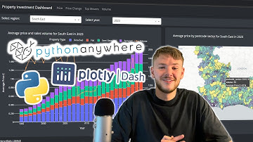 How to Create and Deploy a Multi-Page Python Dashboard with Plotly Dash | Data Portfolio Project