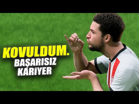 BİR FUTBOL TAKIMINDAN KOVULMAK: EA FC 24 (FIFA 24) BAŞARISIZ OYUNCU KARİYERİ