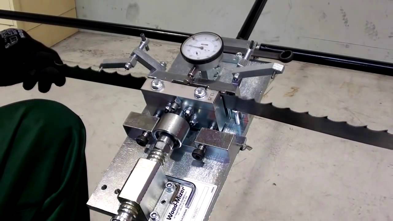 Разводной станок для ленточных пил BMT100 Wood-Mizer