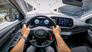 New Hyundai Bayon 2021[1.0 T-GDI 100HP] |0-100| POV Test Drive #843 Joe Black