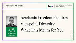 Academic Freedom Requires Viewpoint Diversity | John Tomasi
Who owns the university? And who gets to say whether its doing its job?
In this closing keynote from the Heterodox Academy Mountain West Regional Conference at the University of Wyoming, HxA President John Tomasi builds what he calls a grand unified theory of academic freedom, and he builds it straight from the source: the AAUPs landmark 1915 Declaration.
A university isnt owned by its donors, its president, or even its faculty. Its a public trust. Thats what gives professors their remarkable freedom to decide what they research and how they teach. But those freedoms come with duties, including the duty to give students genuine viewpoint diversity. When professors dont fulfill those duties, Tomasi argues, theres nothing to infringe, and someone has to judge whether the duties are being met. According to the AAUP itself, that someone is the administration, answerable to the public.
Tomasi connects the argument to HxA 2.0, the shift toward pairing HxAs bottom-up campus work with a new top-down partnership with provosts and deans, and to the recent Washington University and Vanderbilt report on the state of the humanities. The talk closes with a lively Q&A.
Chapters
00:00 Introduction: John Tomasi and HxA
03:58 Arriving late to the party: HxA 2.0
06:30 A public trust: who owns the university?
10:00 Academic freedom and the 1915 AAUP Declaration
14:30 Freedoms come with duties: the case for viewpoint diversity
19:00 Who judges the professors? The administrators role
23:00 Getting solid information into administrators hands
28:32 Q&A begins
28:43 Can big research universities be structured for this?
36:19 The Wash U and Vanderbilt report, and the AAUP pushback
42:01 How is this different from DEI curriculum review?
47:31 Where will HxA and higher ed be in five years? Academic Freedom Requires Viewpoint Diversity | John Tomasi