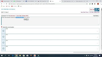 MGT111   Introduction to Public Administration.