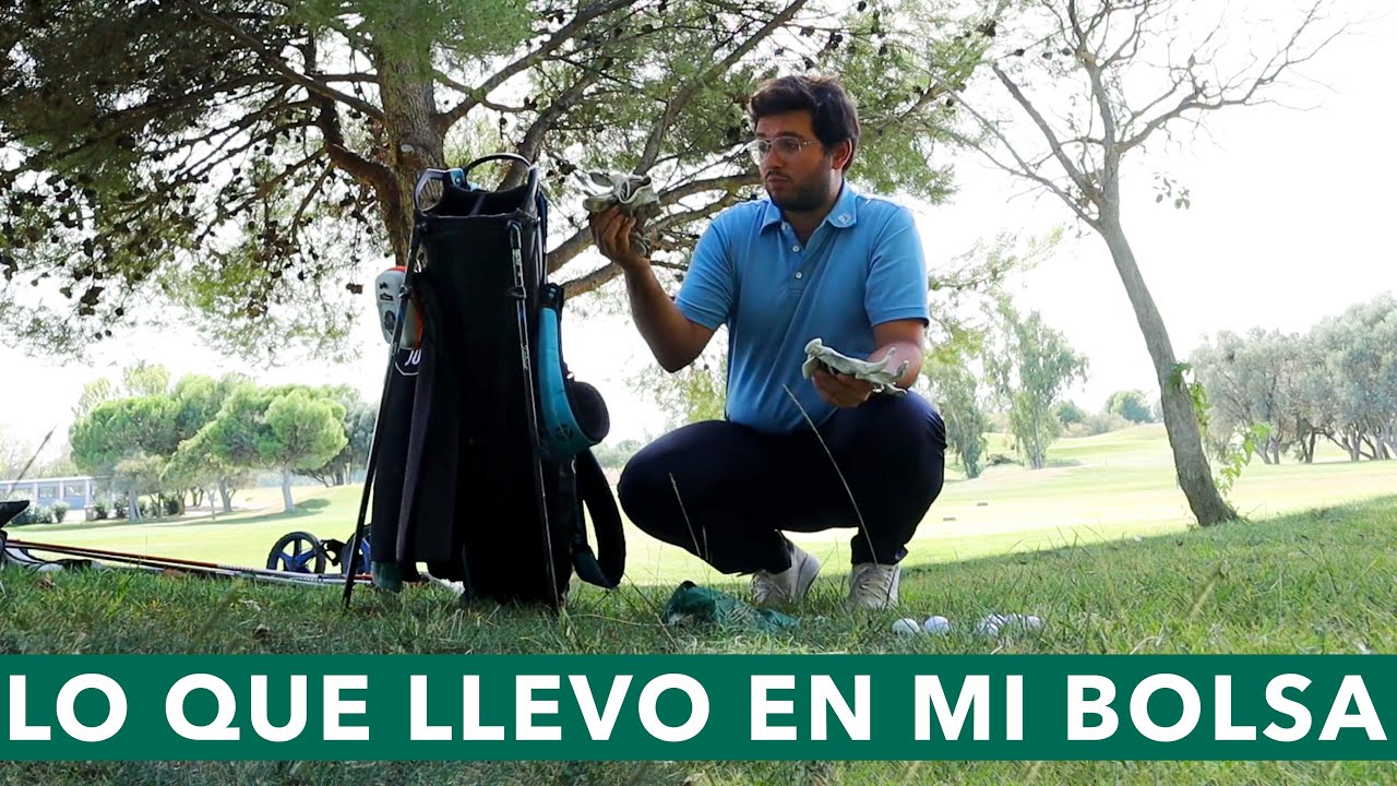 LIMPIANDO y ORDENANDO mi BOLSA de PALOS de GOLF