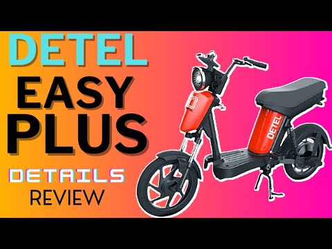 Super-Affordable Detel Easy Plus Electric Moped Launched, Gives