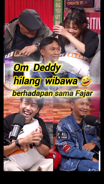 OM Deddy ngga kuat sama kelakuan Fajar Sadboy 🤣🤣 #fajarsadboy #vidialdiano #rinanose #shorts