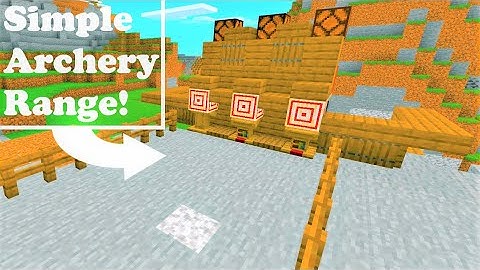 Minecraft Tutorial: Archery Range🎯
