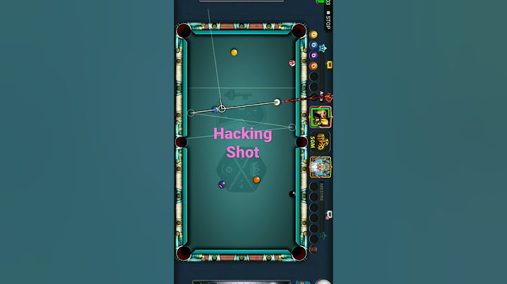 8 ball pool hacking shot
