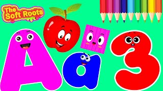 Learn ABC Phonics Shapes Numbers Colors | Preschool Learning Videos For 3 Year Olds | #kidsvideos screenshot 5