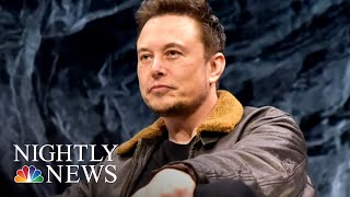 Elon Musk Agrees To Pay $20 Million Fine In SEC Settlement | NBC Nightly News