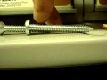 Use the right screws for drywall, wood, metal, concrete, masonry Use the right screws for drywall, wood, metal, concrete, masonry