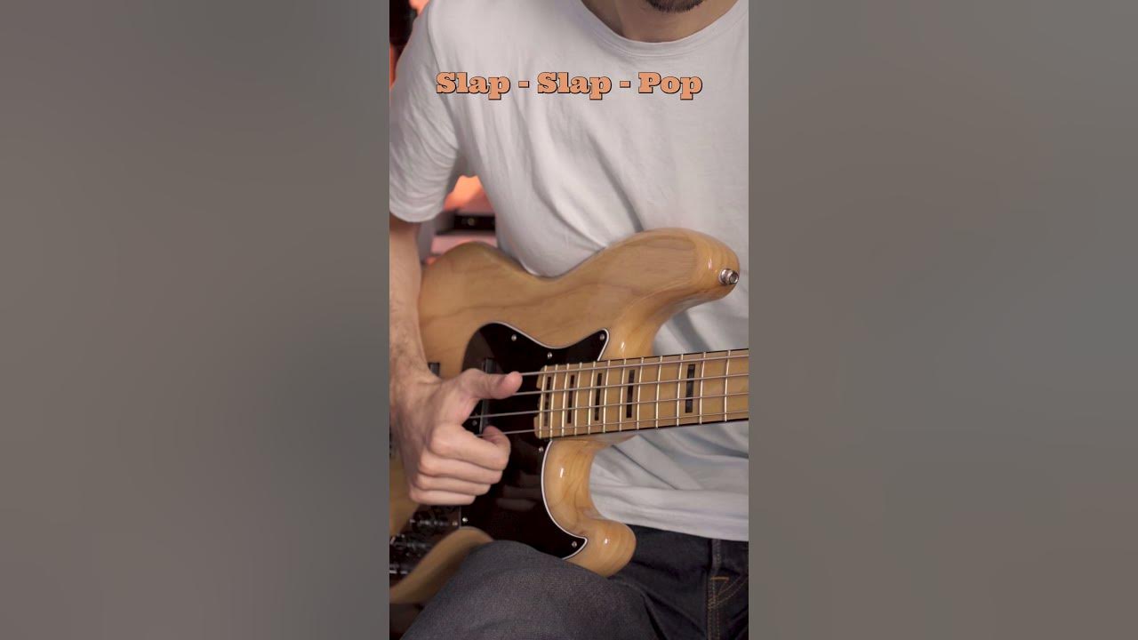 Learn This FAST SLAP Bass Triplet Pattern!