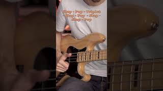 Learn This FAST SLAP Bass Triplet Pattern!