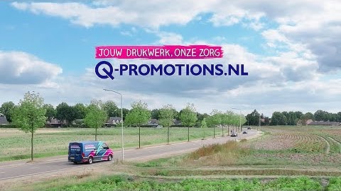 Q-promotions on tour  | Van drukwerk tot giraffen bij de Beekse Bergen