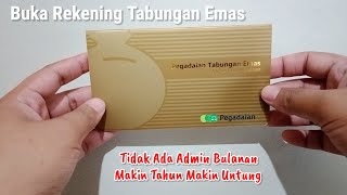 Cara Buka Tabungan Pegadaian Dan Cek Biaya Admin Pegadaian Emas