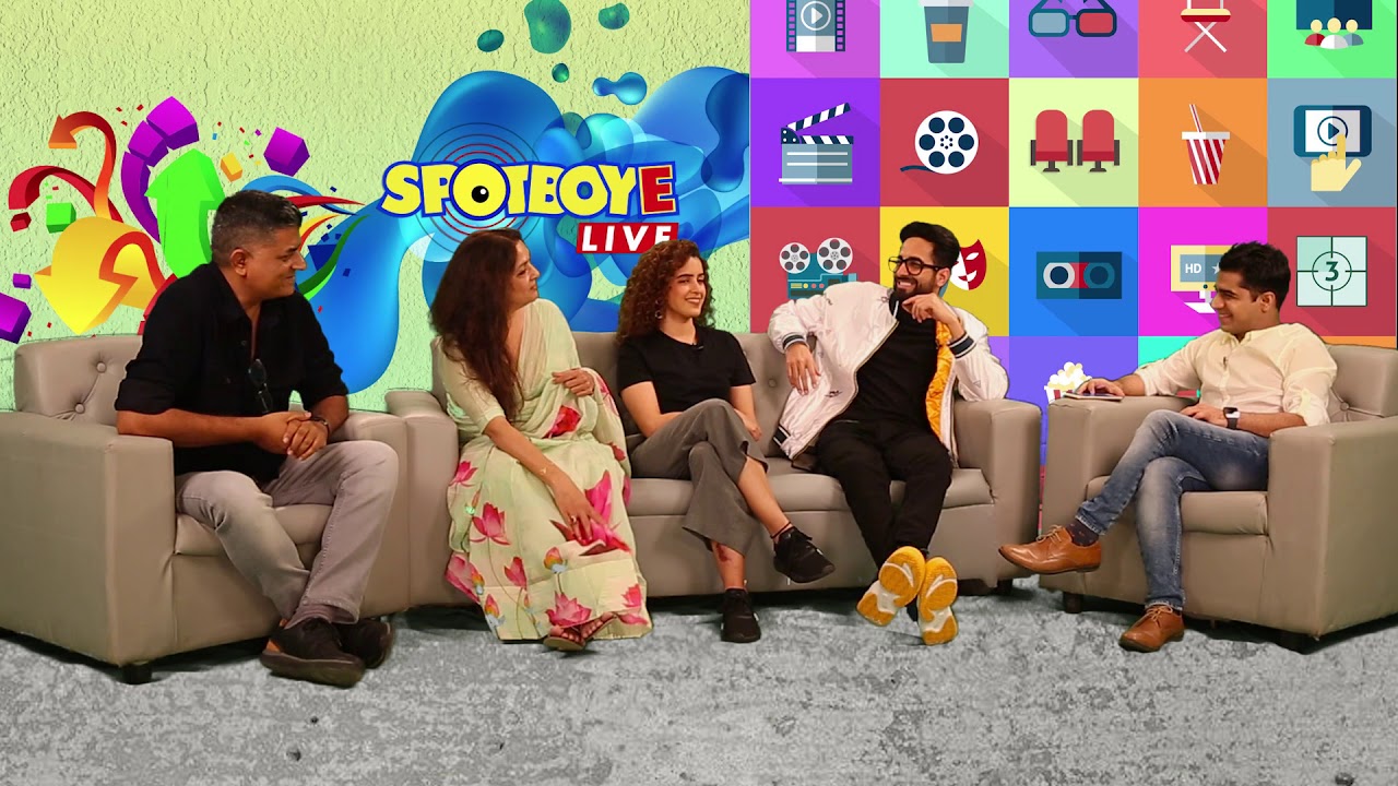 Badhai Ho Star Cast Ayushmann & Sanya Malhotra discuss parental sex, pregnancy & more