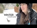 Life between storms  winter in scotland vlog