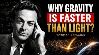 Why Gravity Is FASTER Than Light The Secret Will BREAK Einstein's Rule | Richard Feynman