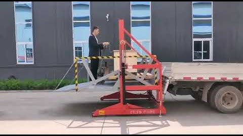 Loading and unloading Platform