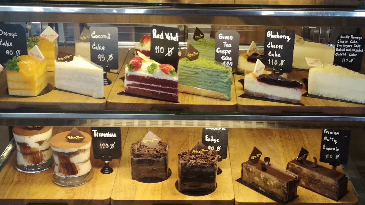 ร้าน เค้ก อร่อย New Update รีวิว ร้านอาหาร Bake and Brew Cafe Pattaya อาหารเช้า ขนมปัง เค้กกาแฟอร่อยในพัทยา ราคาไม่แพง