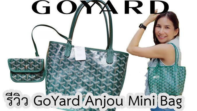 Goyard Mini Anjou: The tote bag for people who don't love tote bags. 