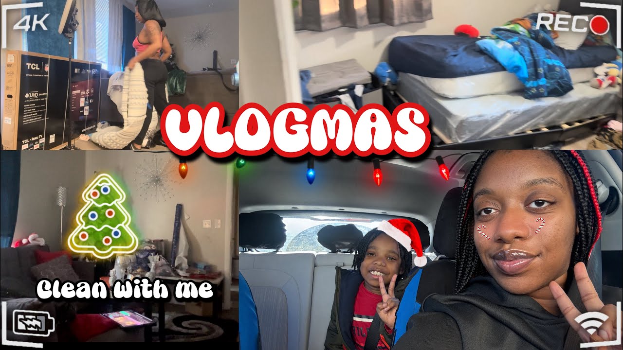DAY IN MY LIFE | CLEAN WITH ME ,RUN ERRANDS | VLOGMAS DAY 11 - YouTube