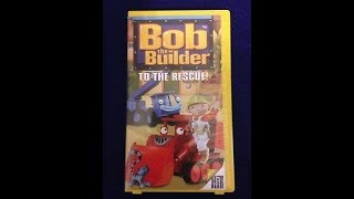 Opening and Closing to Bob the Builder To the Rescue 2001 VHS (Lyrick Studios)