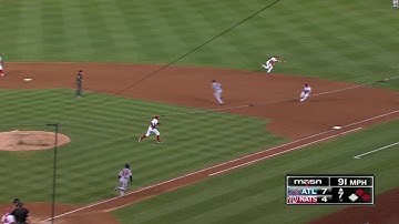 ATL@WSH: Turner takes hit away from Murphy