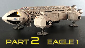 Space: 1999 Eagle 1 - Part 2 - Panels and Lighting - 1:72 - mpc