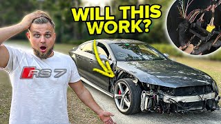 REBUILDING A CHEAP AUDI RS7 | AUDI QUOTED $9000 FOR THIS!