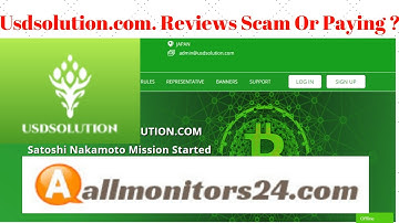 Usdsolution.com, Reviews Scam Or Paying ?