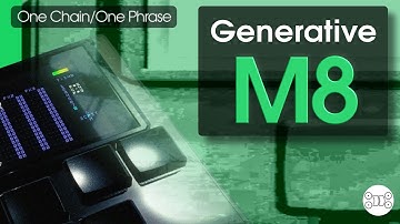 Generative Music with the Dirtywave M8 #3 (Beta 3.0) - One Chain / One Phrase / One Instrument