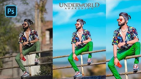 How to change your photo background in photoshop 9.0 | best ps touch manipulation tutorial