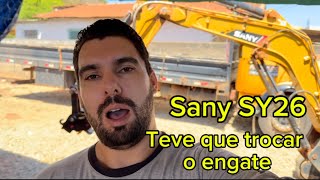 ENGATE RÁPIDO PARA MINI ESCAVADEIRA SANY SY26 