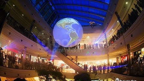 Sphere Videomapping - Video Ballon - Borovka.cz