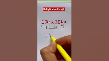 Multiplication Hack never seen before😱 #math #youtube #tutor #shorts #mathtrick #learning
