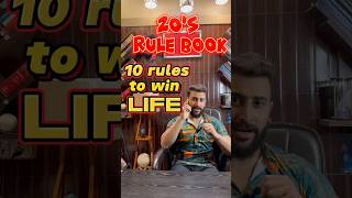 20’s Rule Book 📕 |10 Rules to win in life| SAJID SPEAKS |